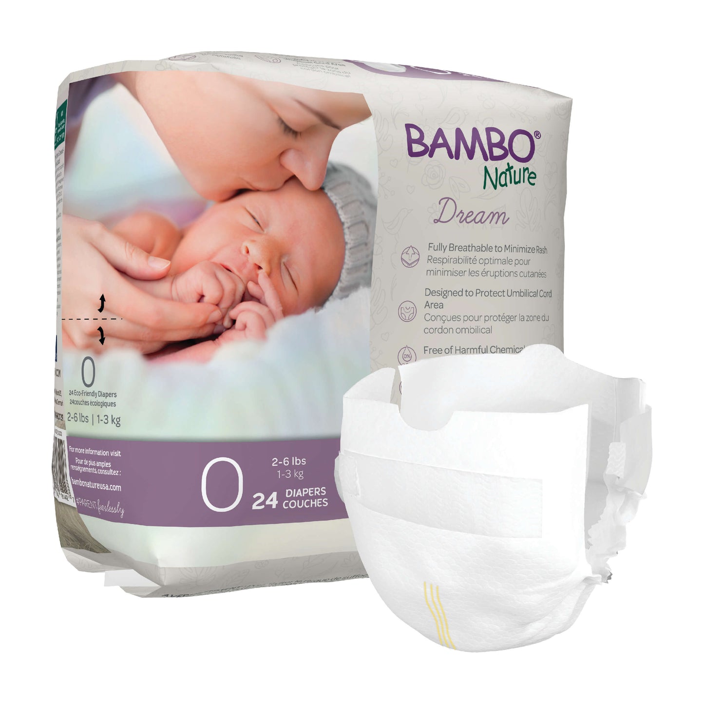 Hypoallergenic, Skin Safe, Eco-Labeled Diapers