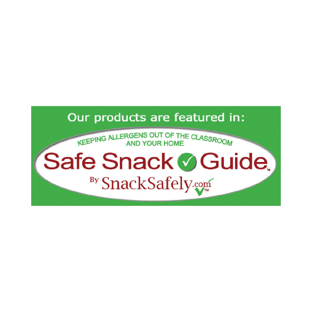 Snack Safely Guide Certified banner