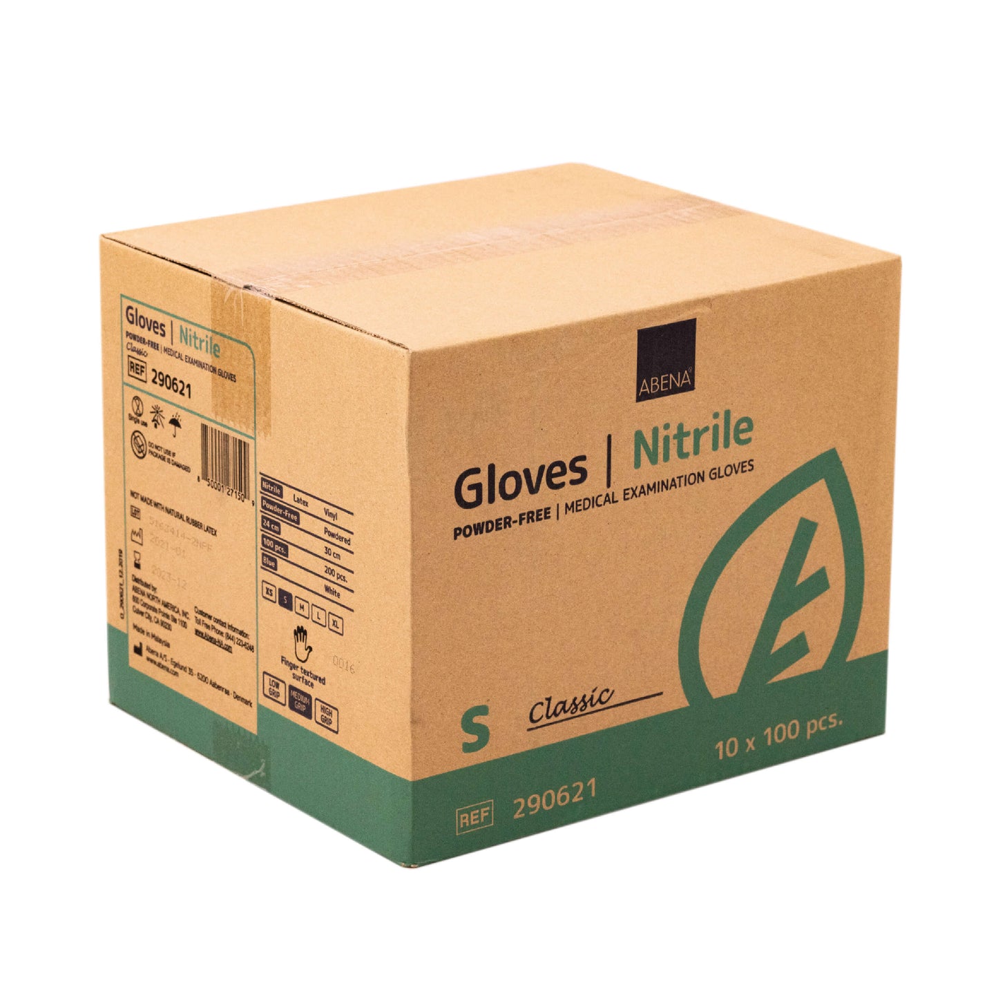 Nitrile Exam Gloves, Textured Tips, Disposable, Latex Free, Powder Free, Non-Sterile