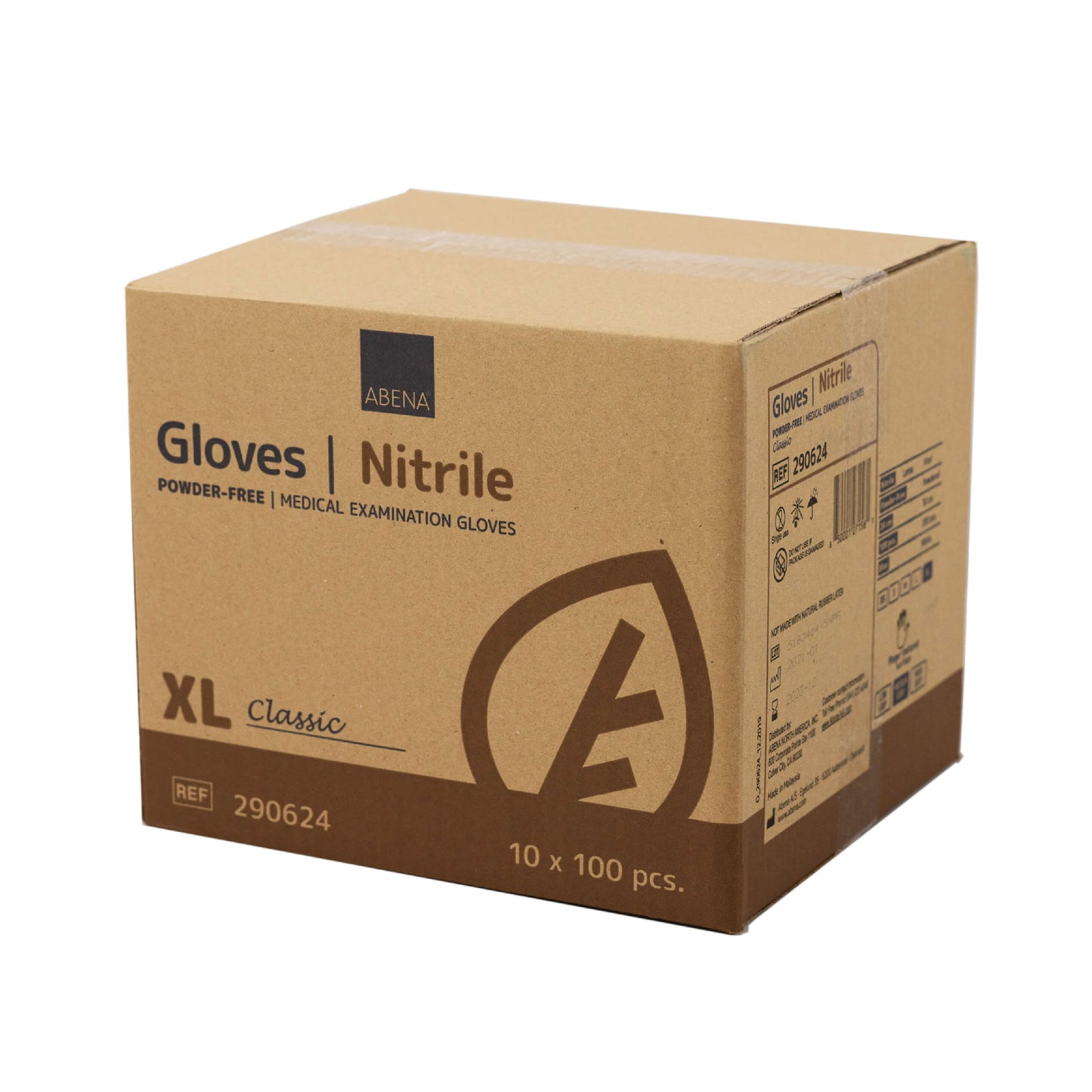 Nitrile Exam Gloves, Textured Tips, Disposable, Latex Free, Powder Free, Non-Sterile