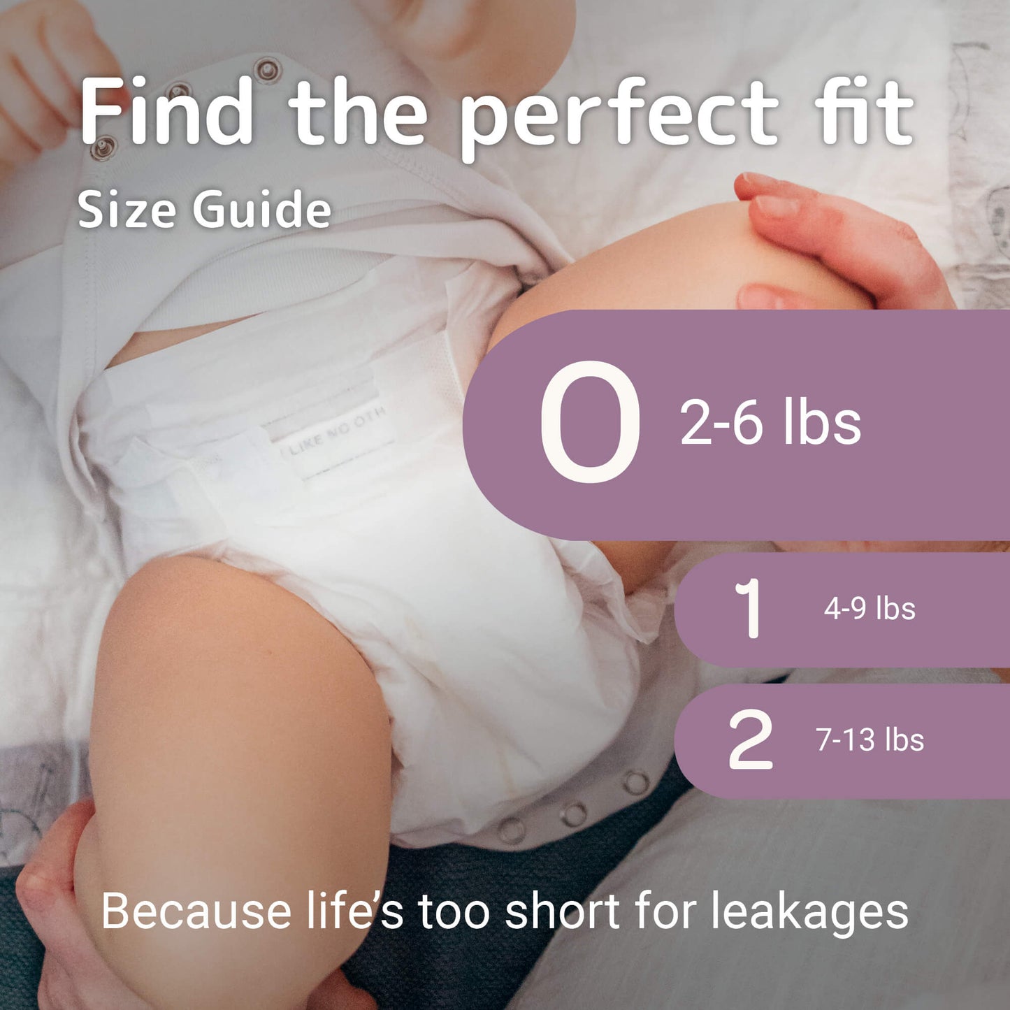 Dream Diapers Size 0 size guide