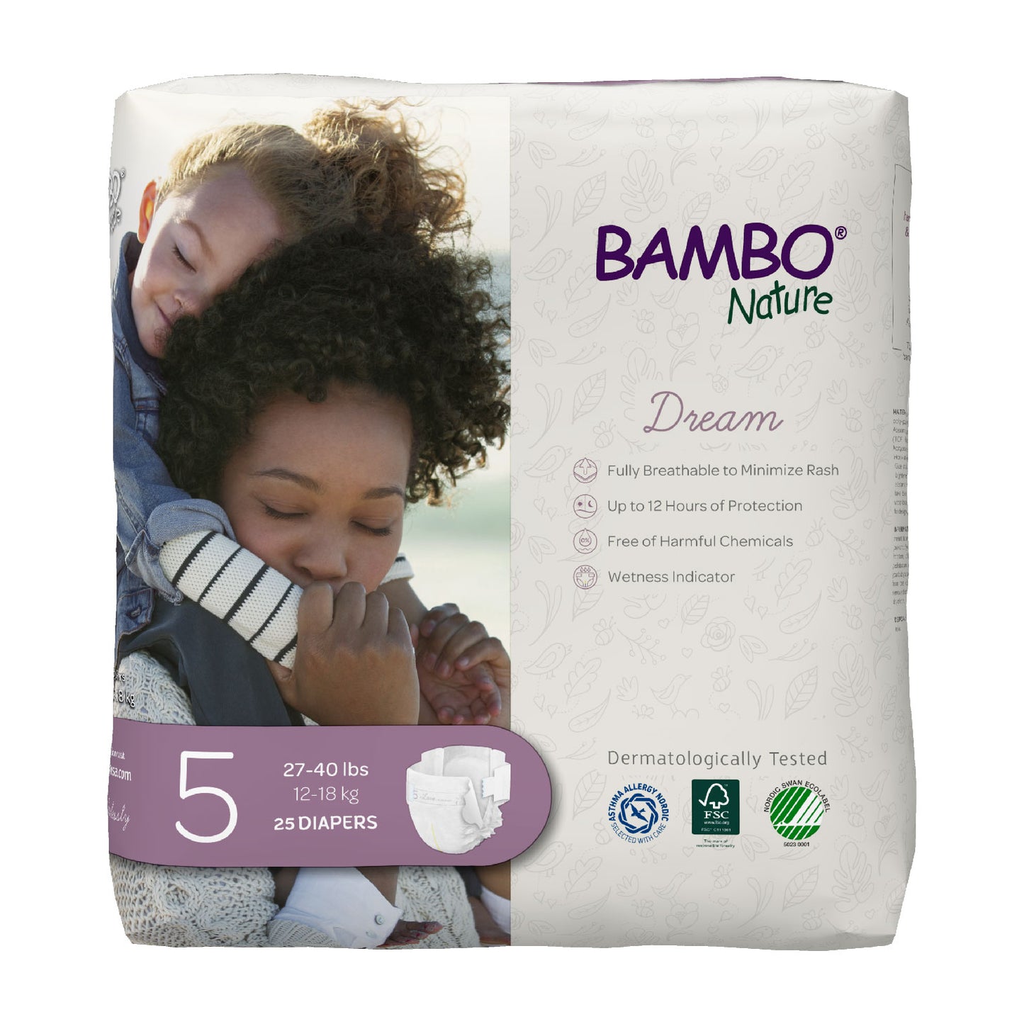 Hypoallergenic, Skin Safe, Eco-Labeled Diapers