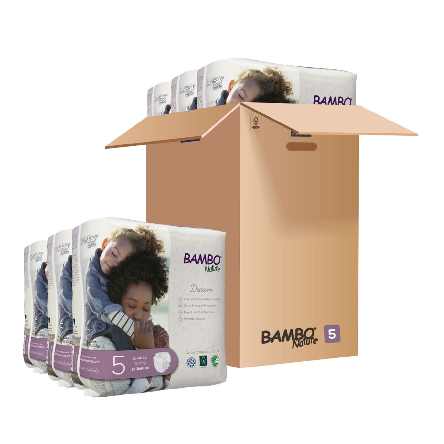 Hypoallergenic, Skin Safe, Eco-Labeled Diapers