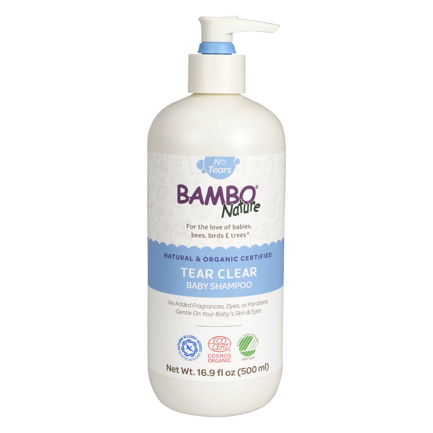 Natural and Organic Baby Shampoo, Gentle on Baby's Skin & Eyes