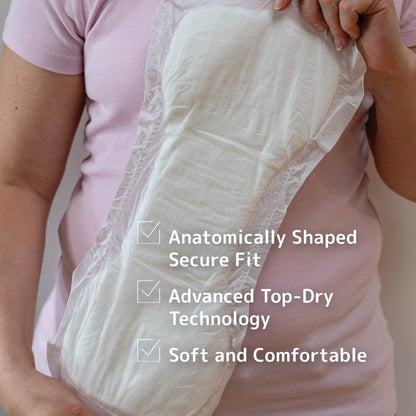 ABENA Premium Maternity Pads, Perfect for Postpartum, Super Absorption