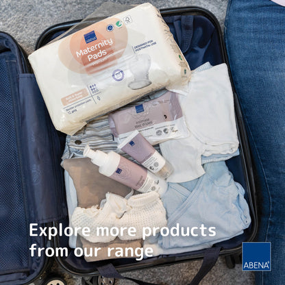 ABENA Premium Maternity Pads, Perfect for Postpartum, Super Absorption