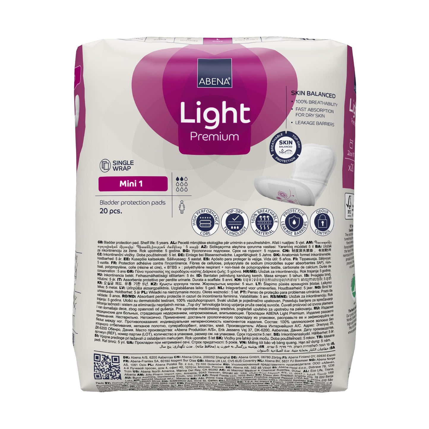 Premium Incontinence Pads [variant:Size 1]