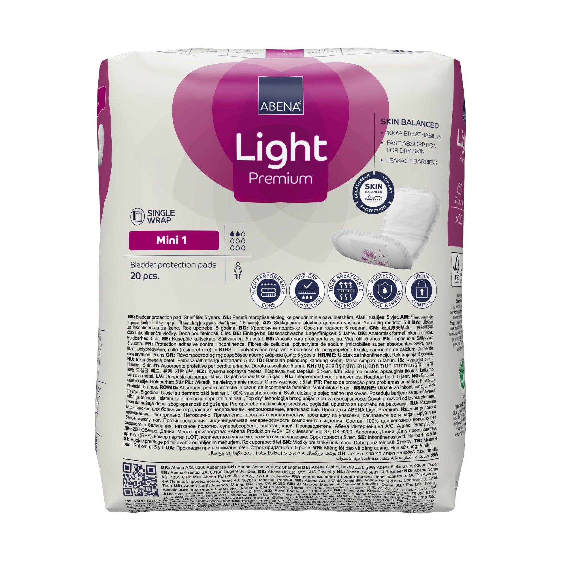 Premium Incontinence Pads [variant:Size 1]