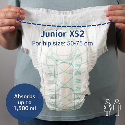 ABENA Pants Junior XS2 - Measurement and absorption 