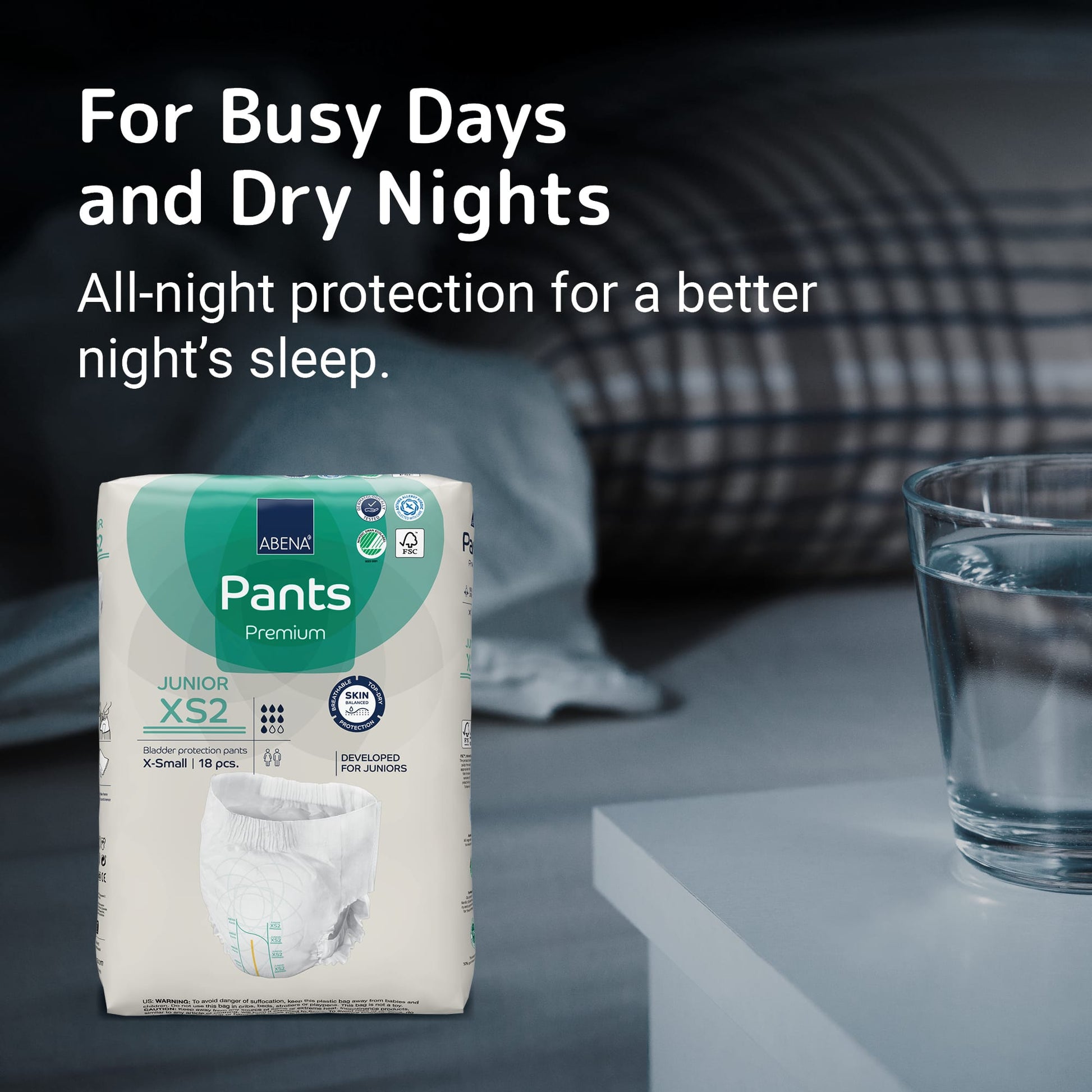 ABENA Pants Junior XS2 - Day and night comfort