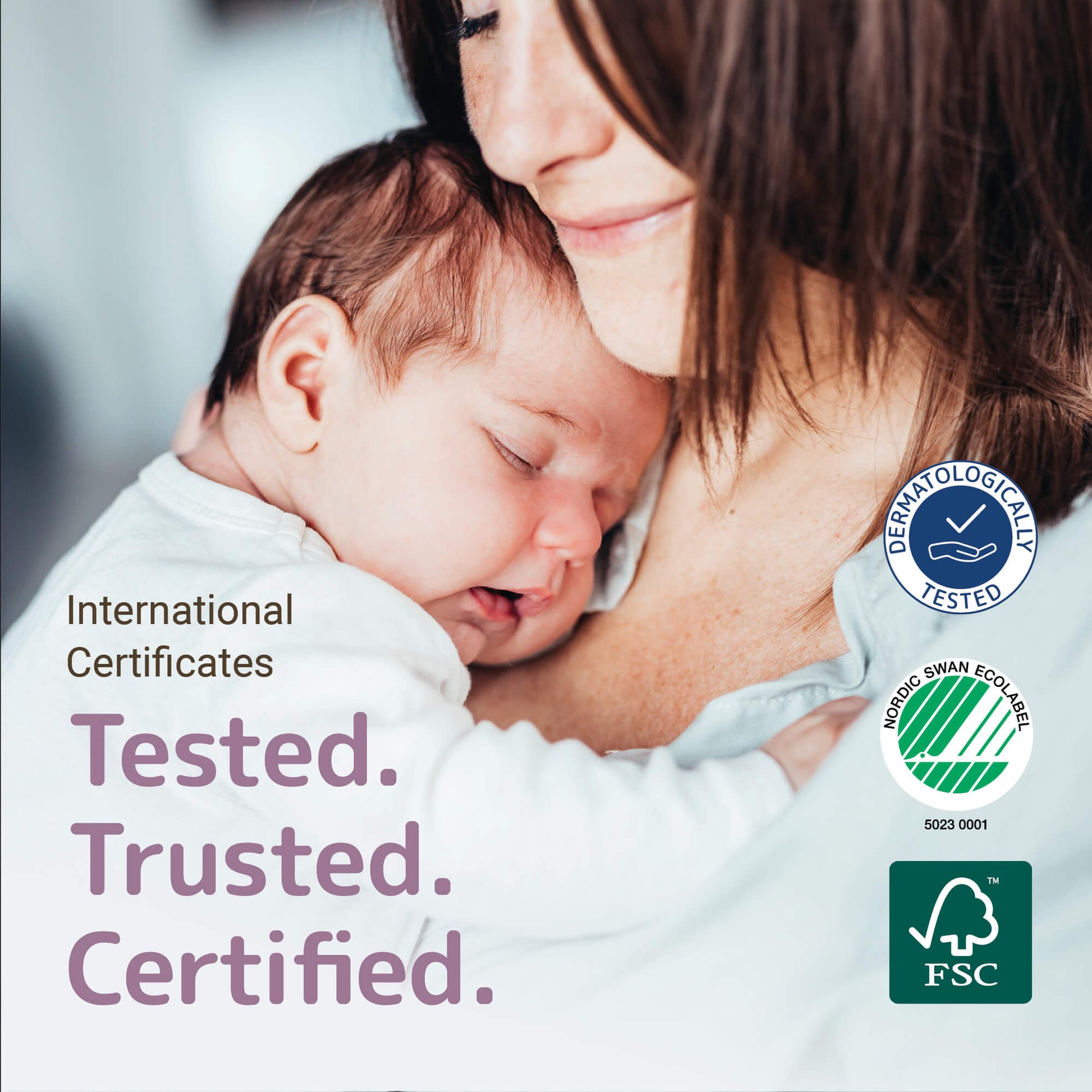 Bambo Nature Dream Diapers size 0 international certificates