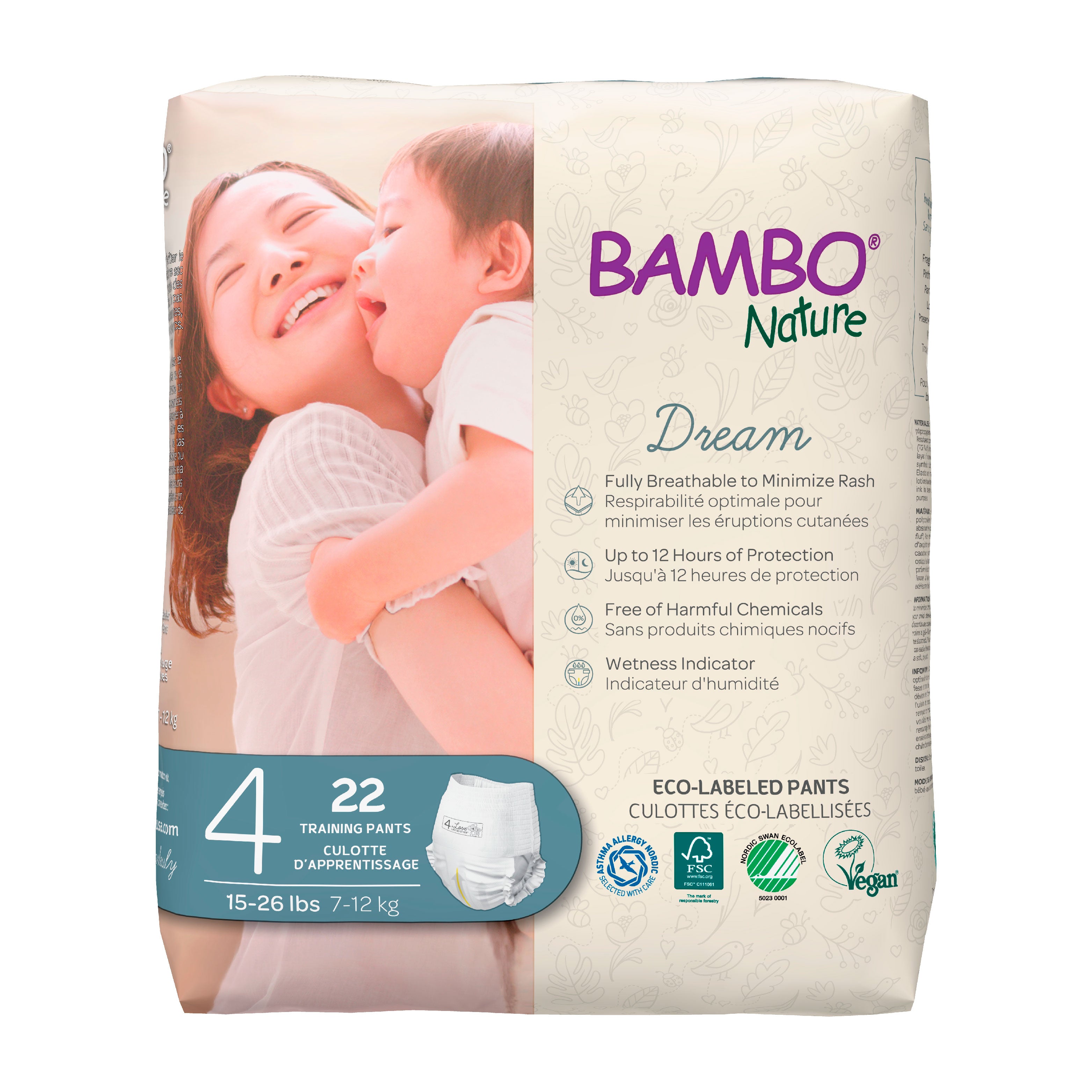 Bambo Nature Xxl Size Training Pants With Wetness Indicator - 18 Diapers -  Medanand
